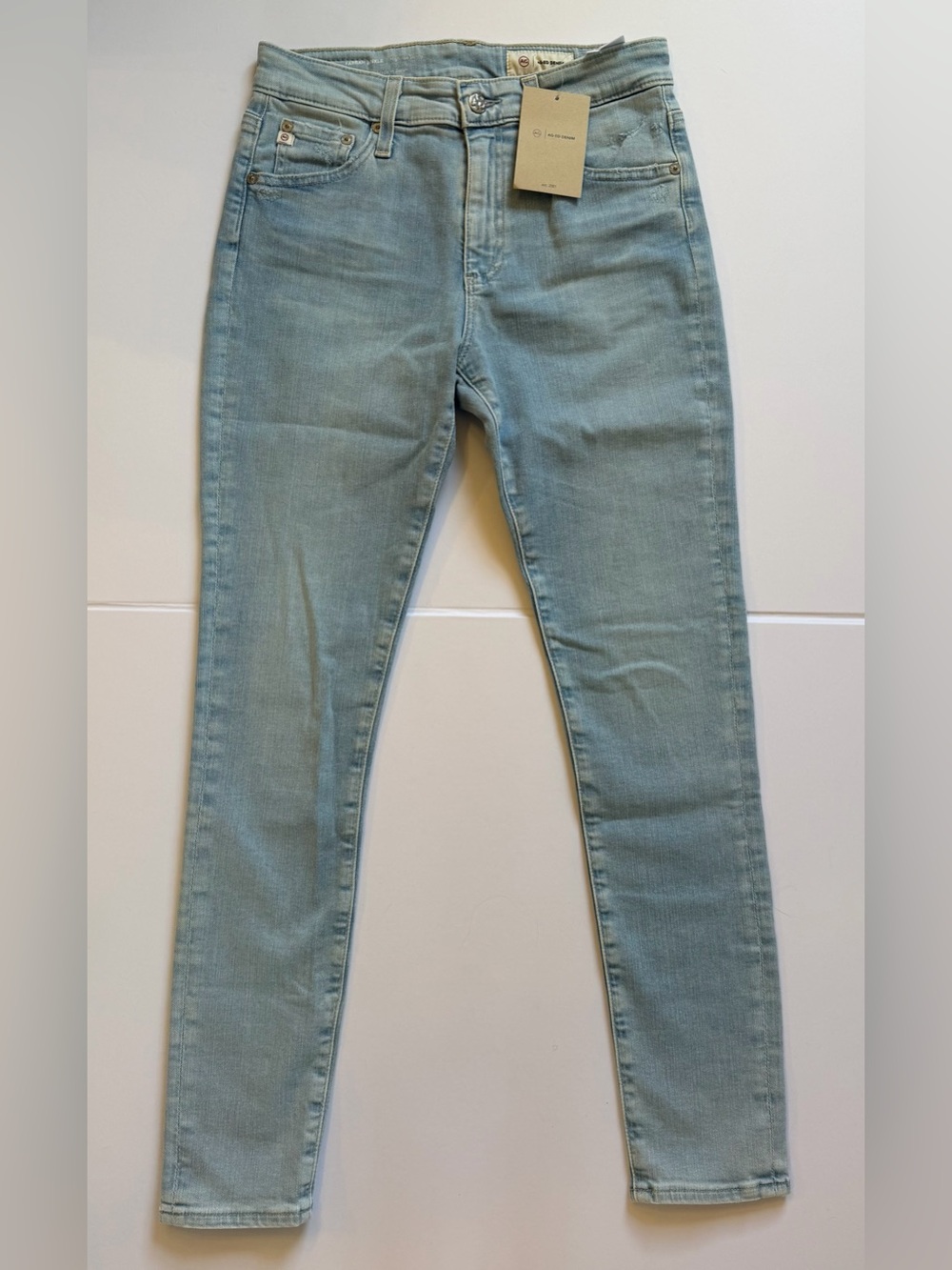 AG Adriano Goldschmied Women Farrah High Rise Skinny Ankle Jeans NWT Sz 26